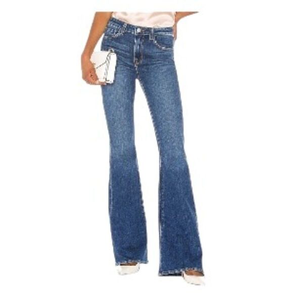L'AGENCE Denim - L'Agence Bell High-Rise Flare Denim Jeans Authentique 25 NWOT
